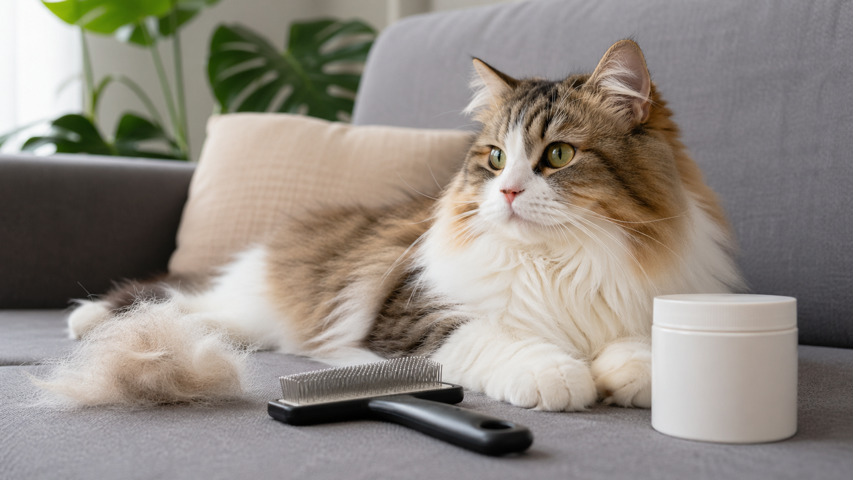 貓咪吐毛球正常嗎？5 個改善方法與就醫警訊