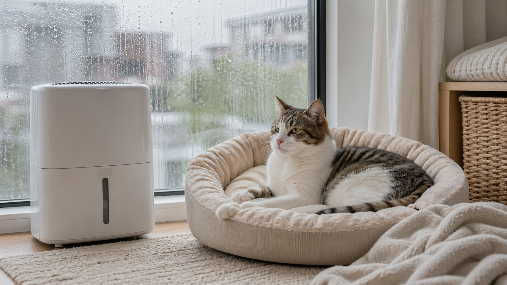 貓咪梅雨季照護｜5 招除濕、防黴與預防皮膚問題