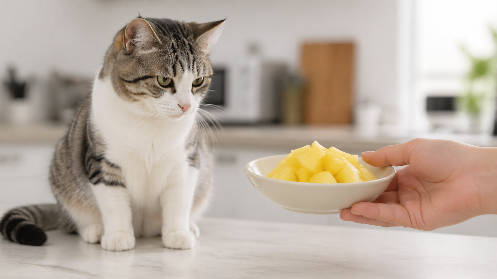 貓咪可以吃鳳梨嗎？小心！給主子吃之前必讀的2大風險