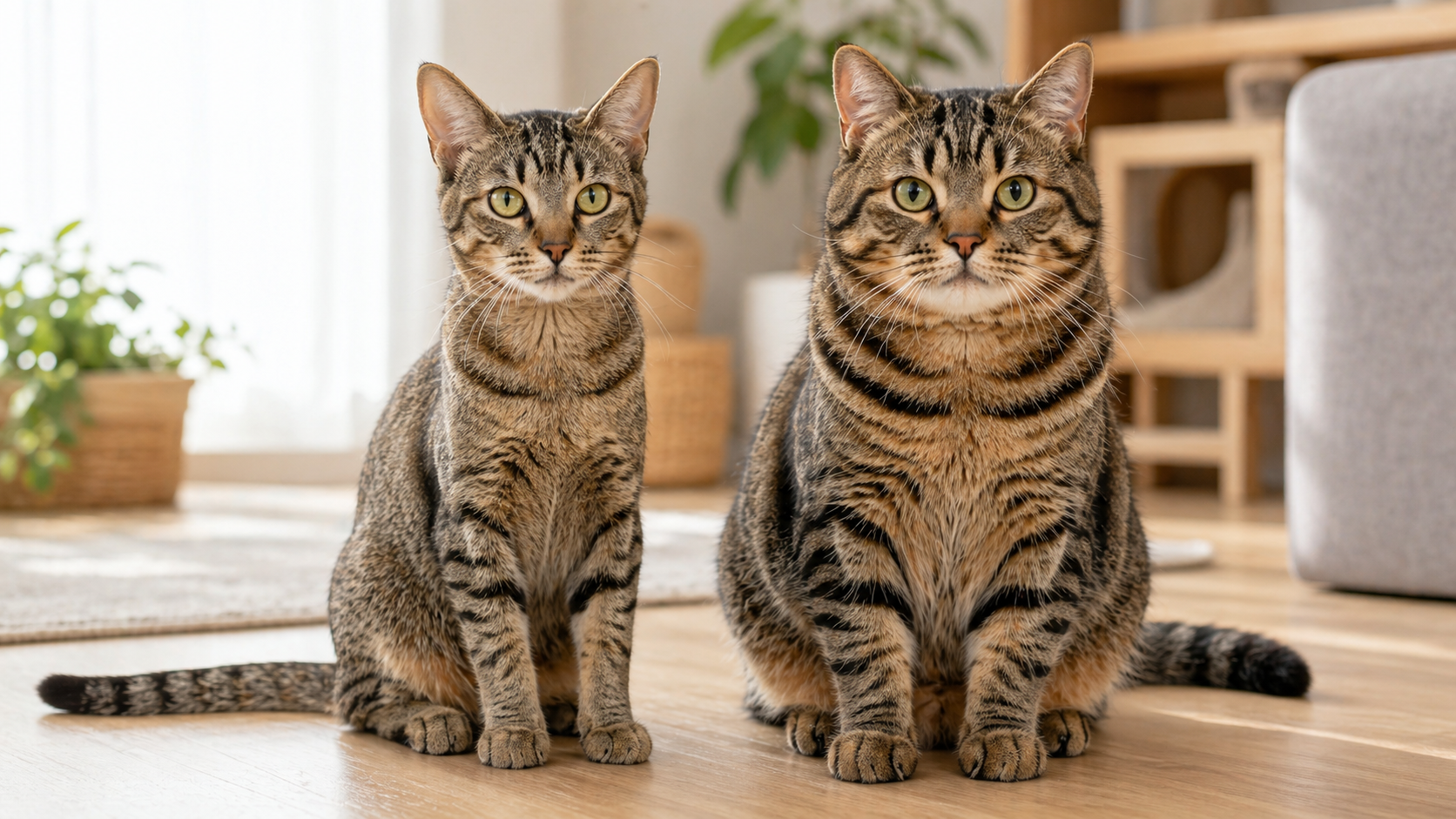 狸花貓 vs 虎斑貓怎麼分？花紋、個性、體型 6 大差異一次搞懂