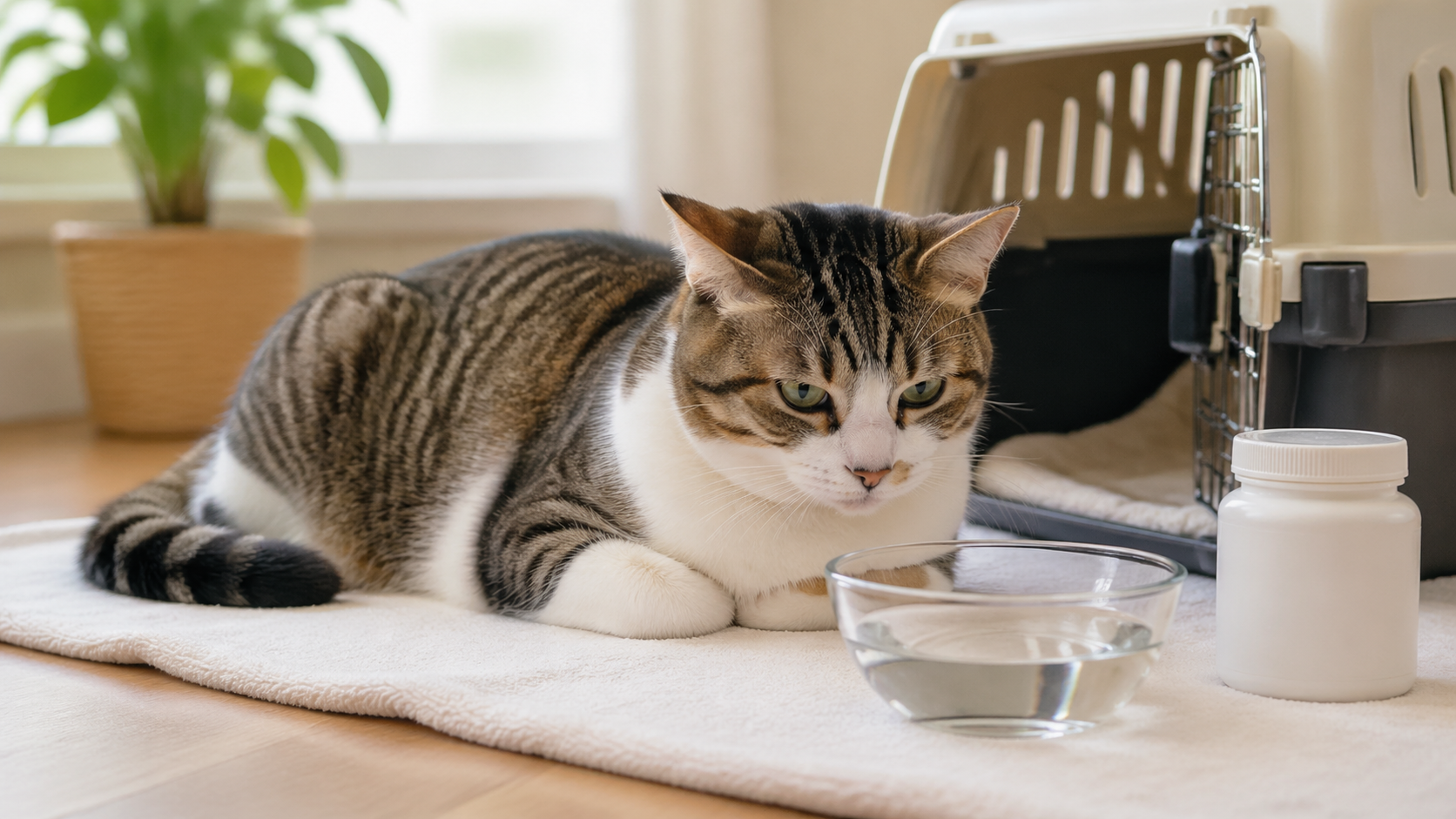 貓咪胃炎怎麼辦？一次搞懂成因、症狀與照護對策！別讓主子「吐到虛」！