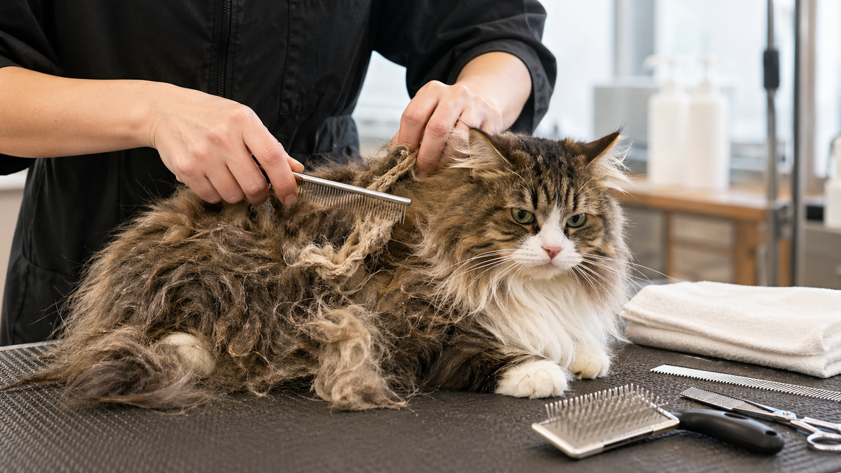 貓毛結塊怎麼辦？5招輕鬆解決貓咪「毛球危機」！別讓主子變「菜瓜布」！