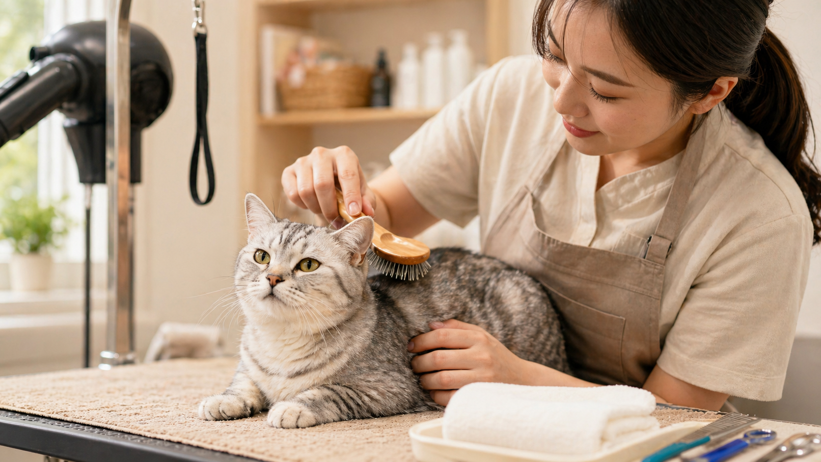 貓咪美容店怎麼選？降低壓力的 6 個挑選條件
