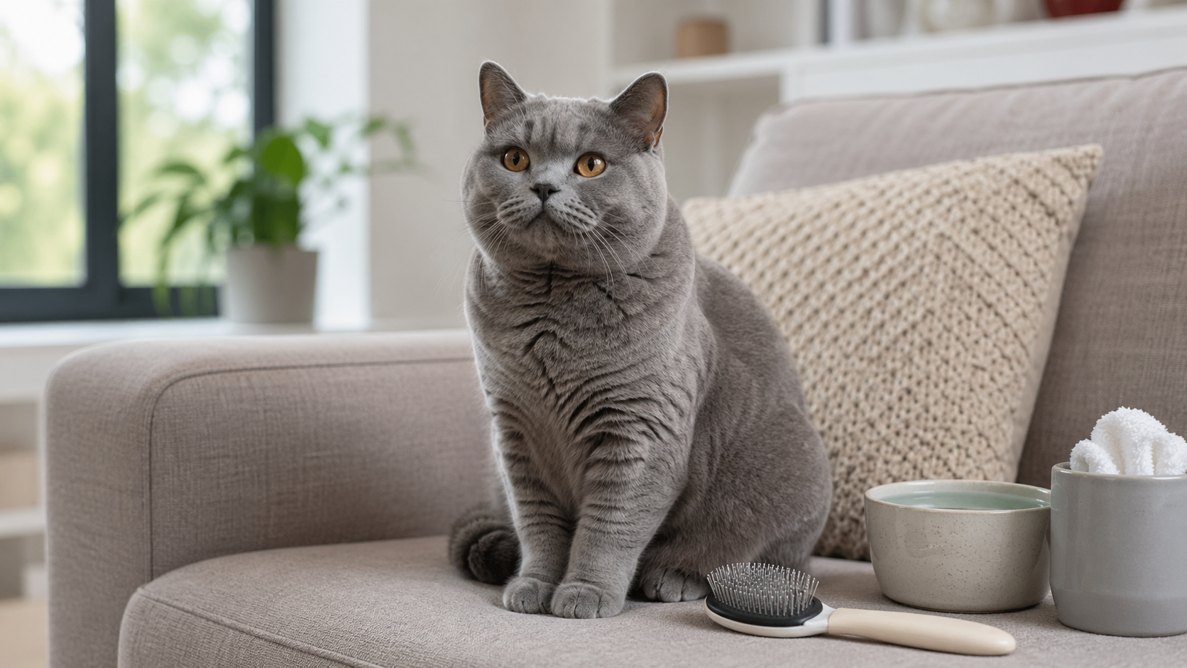 英國短毛貓適合養嗎？個性、優缺點、照護與健康風險