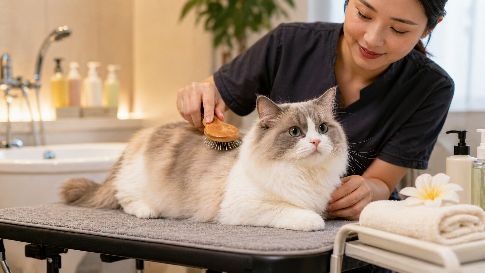 貓咪美容多久一次才剛好？板橋專業貓咪 SPA 完整指南