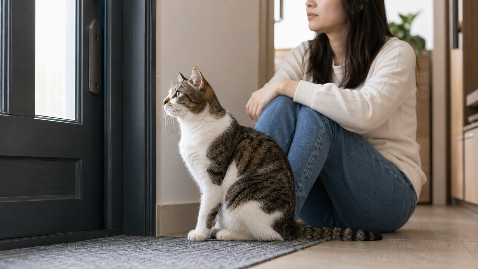 貓咪保護主人的行為有哪些？3 個動作看懂貓咪心思