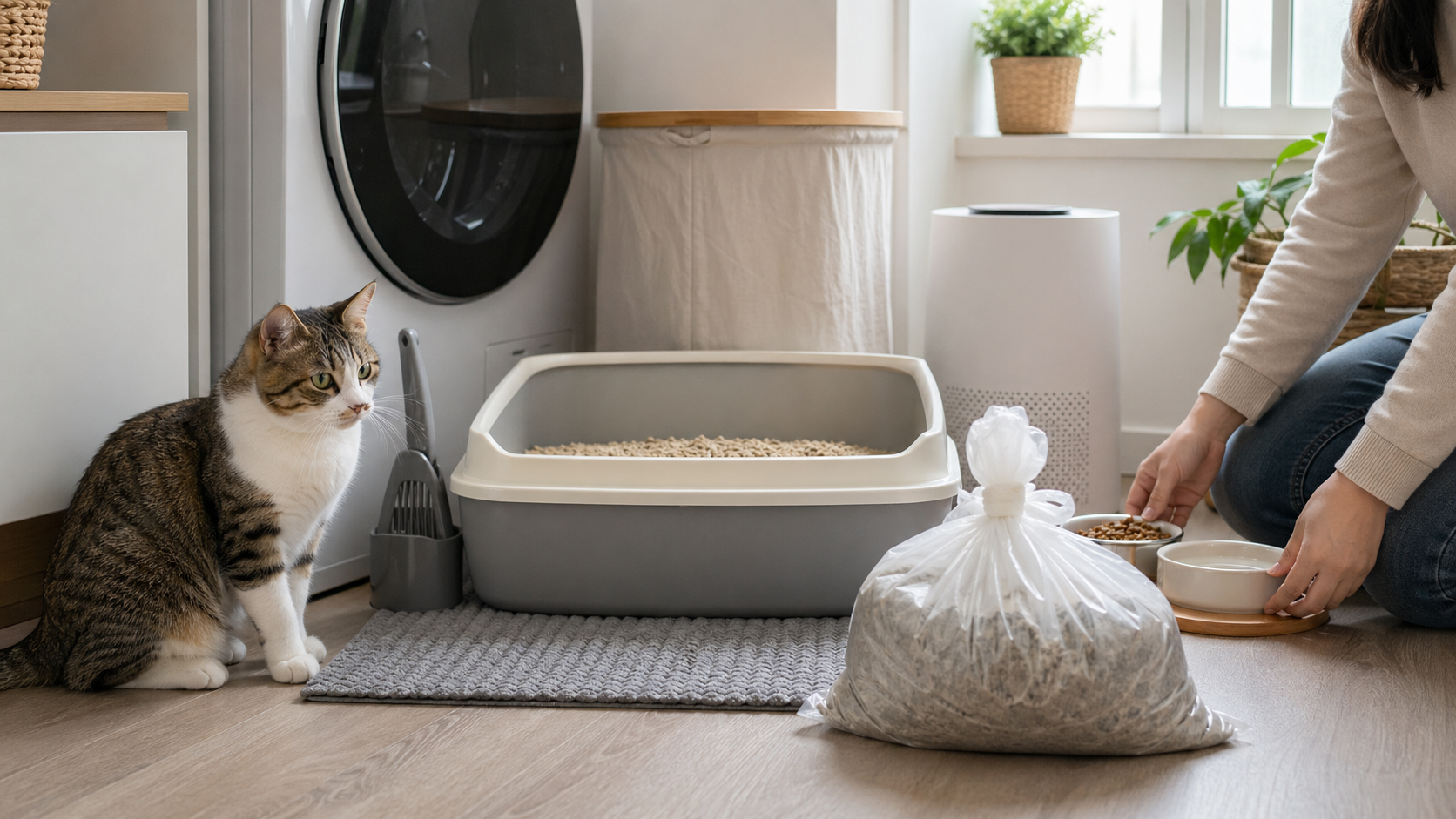 貓便便很臭怎麼辦？3 大原因、飲食調整與除臭方法