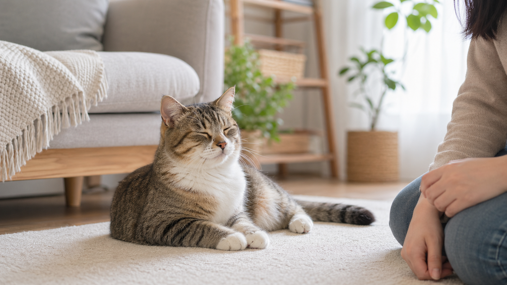 貓咪行為怎麼看？新手必懂 3 個常見動作與互動技巧