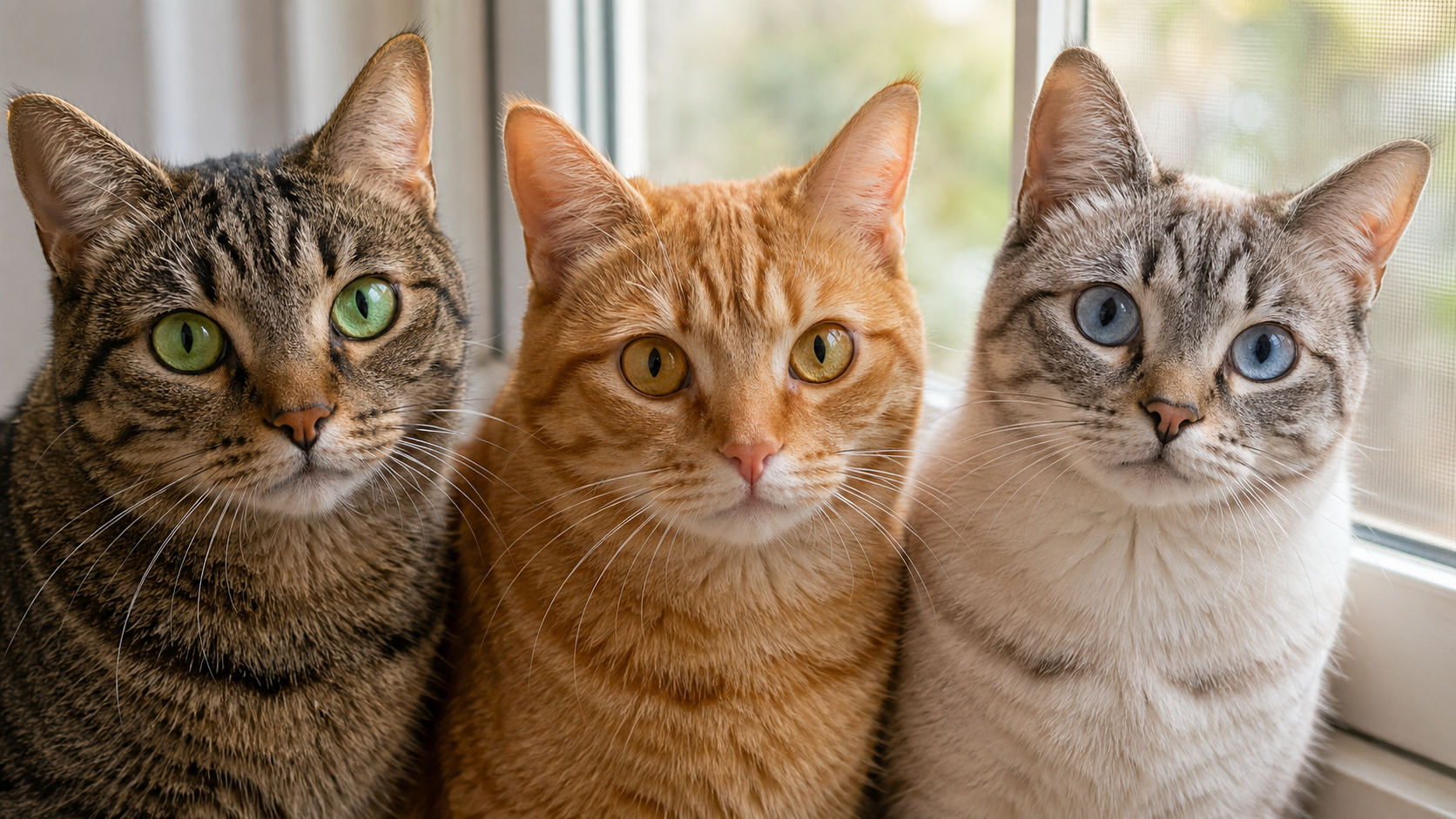 貓眼顏色有哪些？7 種瞳色、成因與健康觀察重點