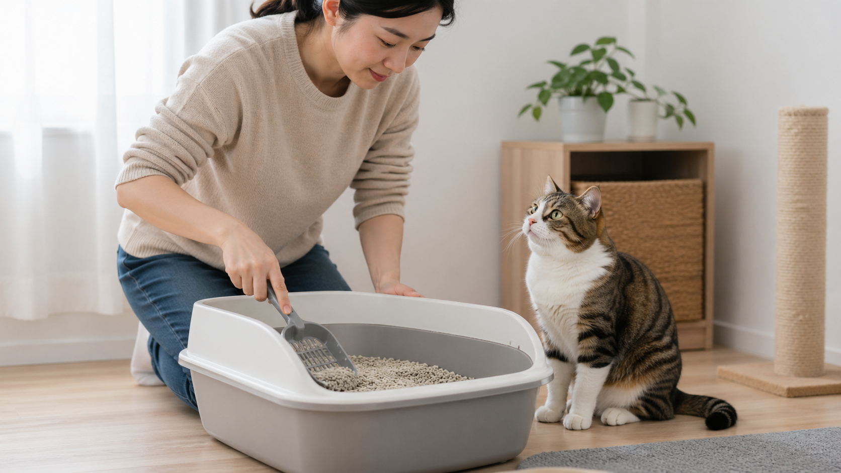 【貓奴必看】貓咪看你鏟屎時到底在想什麼？揭開貓咪的3大內心小劇場！