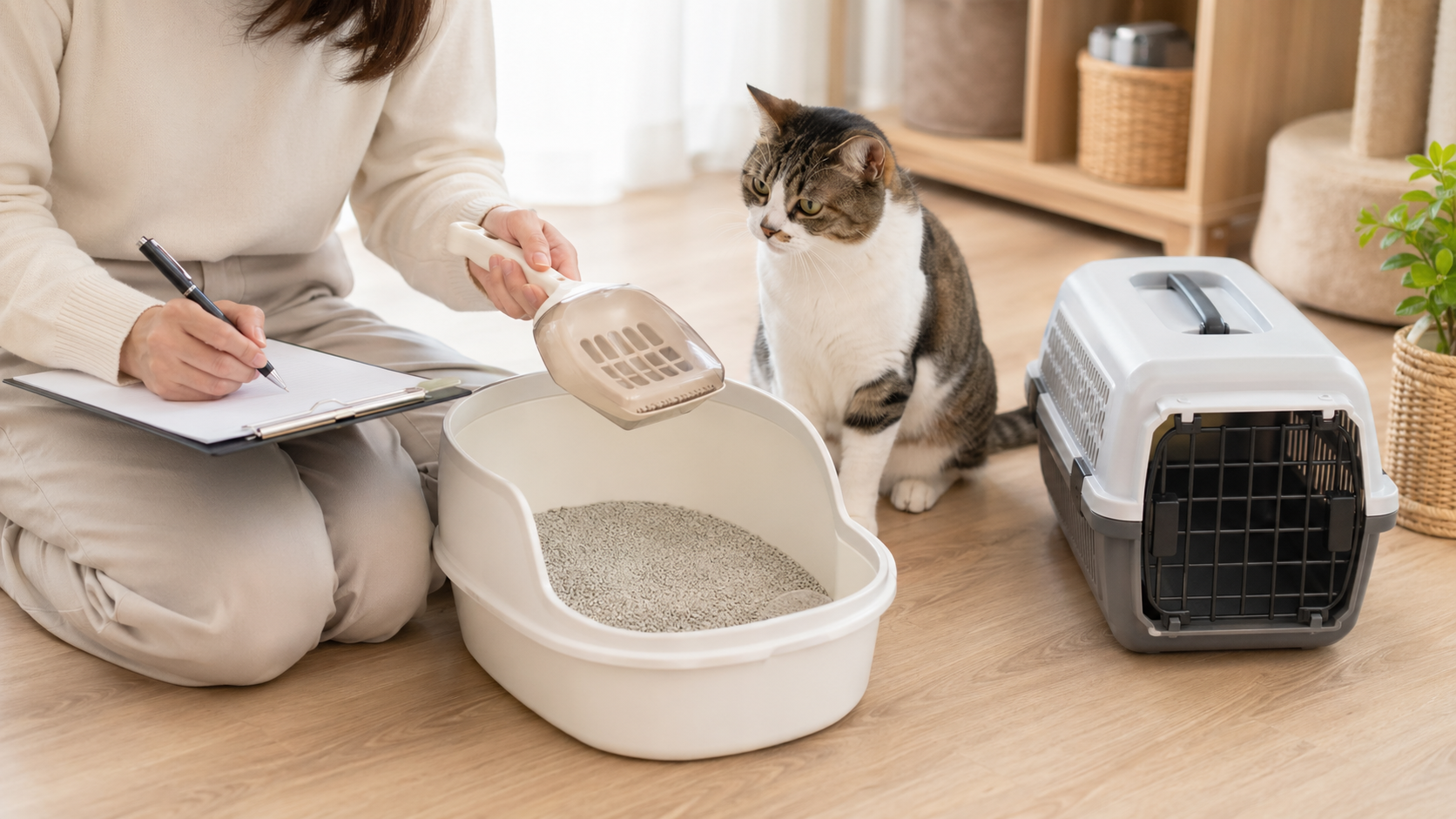 貓咪大便顏色健康表｜5 種便便顏色、原因與警訊