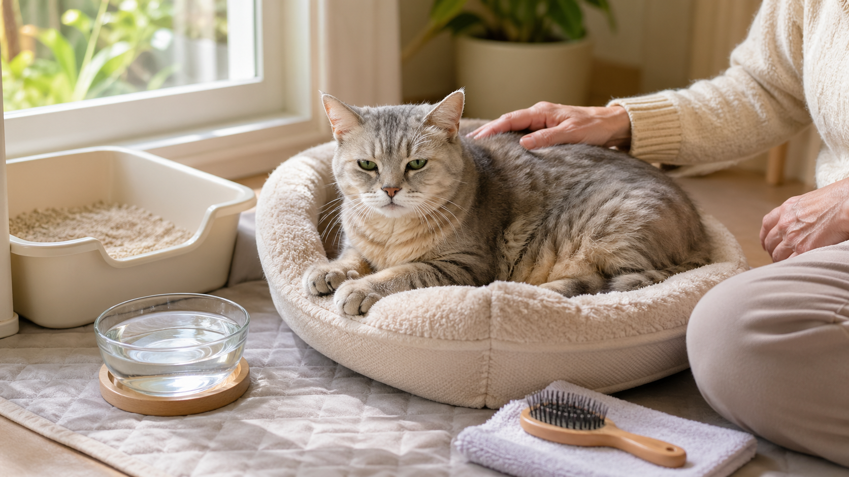 【2026老貓照顧指南】謝謝你陪我長大，換我陪你變老：10大重點讓老貓安享晚年