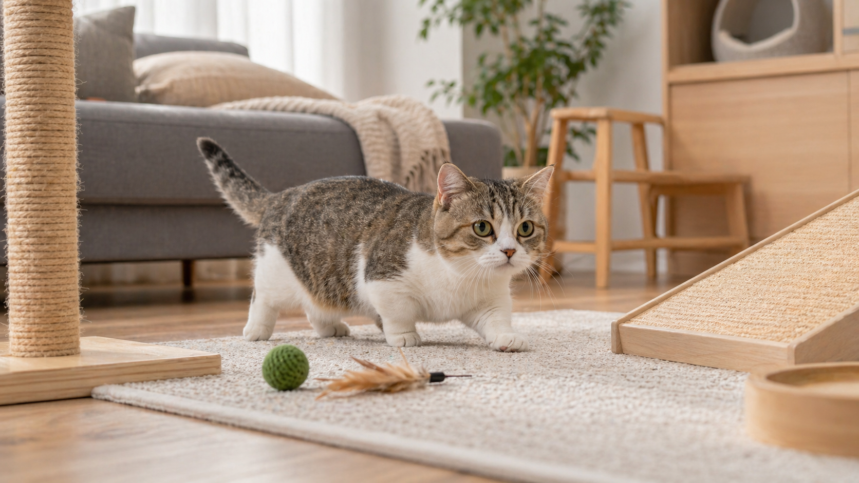 短腿貓（曼赤肯）適合養嗎？2025飼養優缺點與健康風險評估