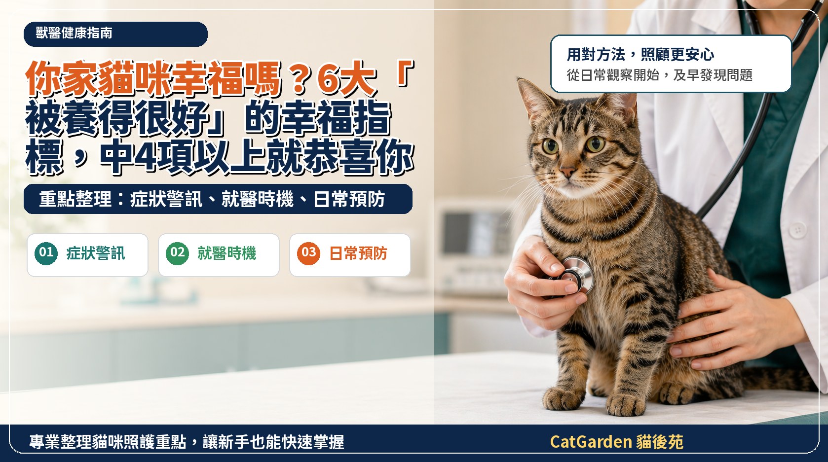 你家貓咪幸福嗎？6大「被養得很好」的幸福指標，中4項以上就恭喜你！ 封面圖