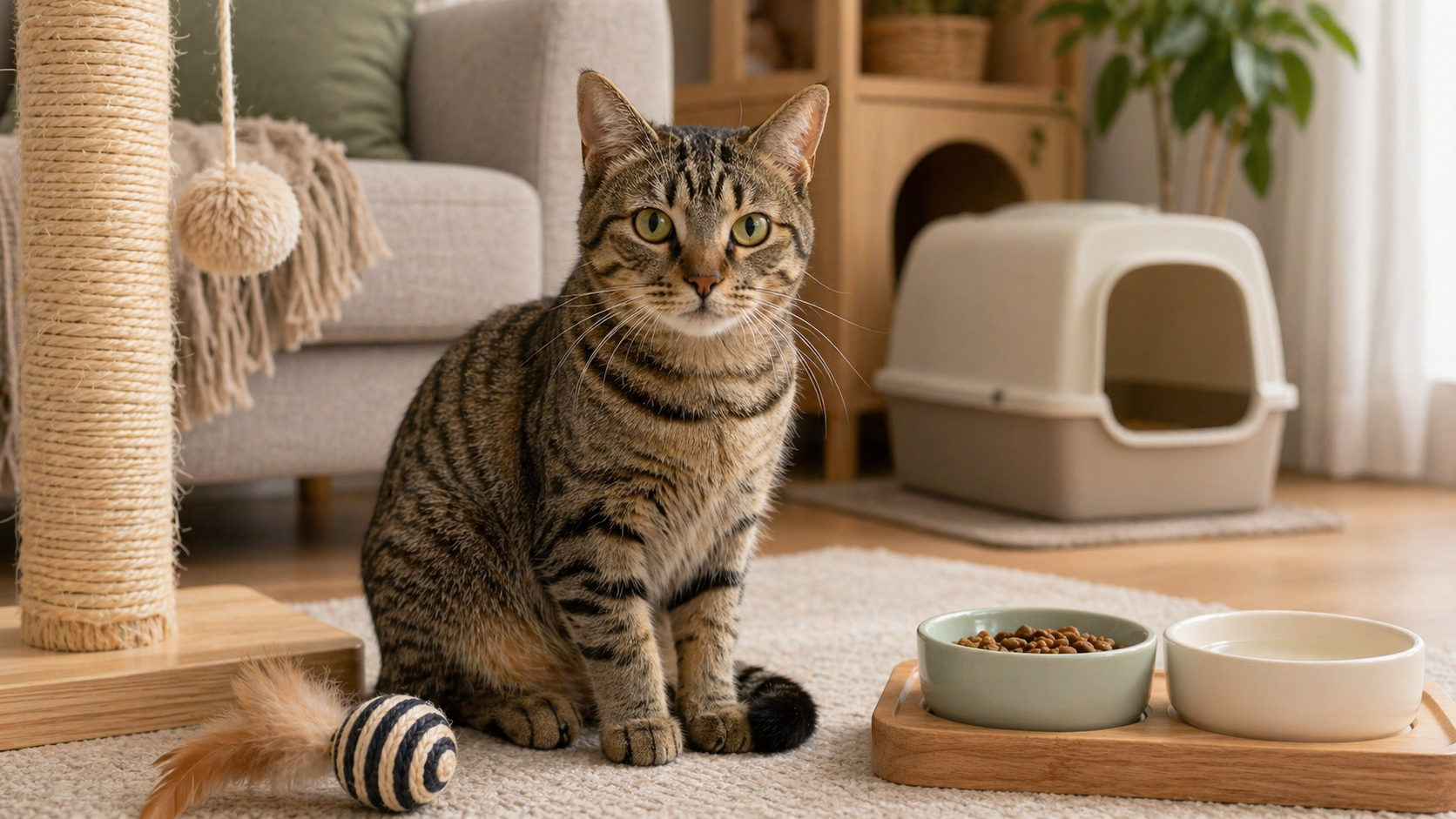 狸花貓飼養指南：新手養狸花必知的 8 個照顧重點