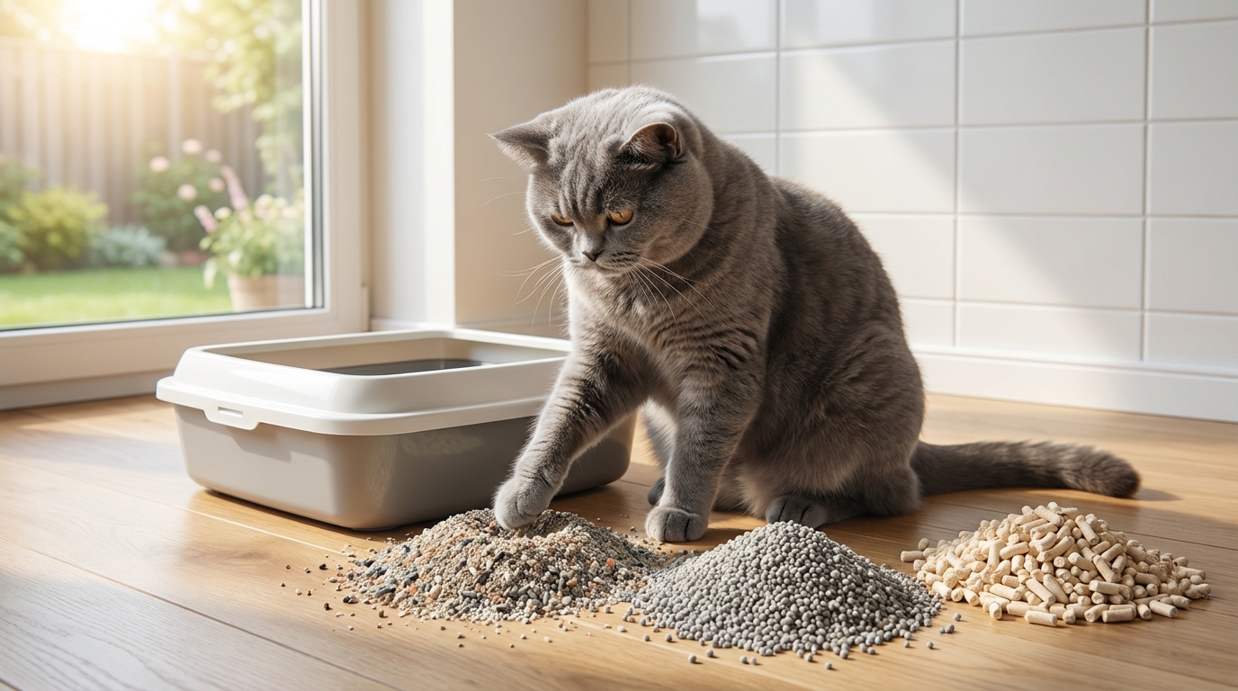 cat litter cover realistic