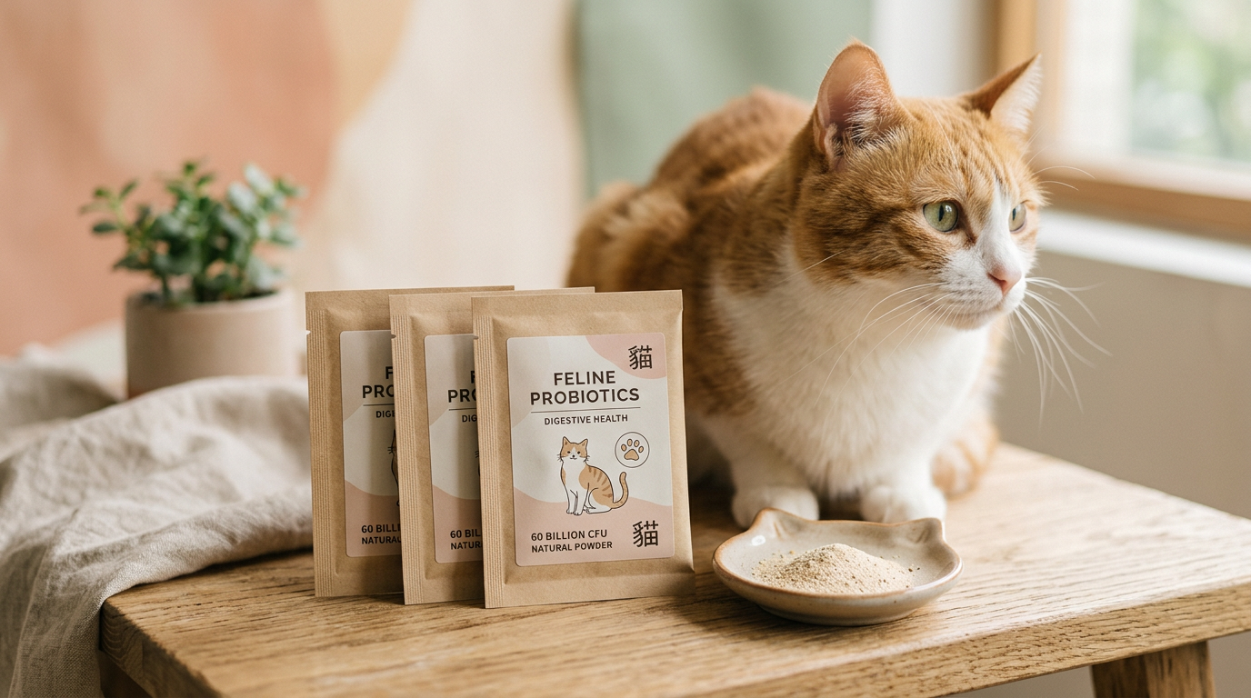 貓咪基礎保健品怎麼選？從益生菌到離胺酸，3分鐘搞懂成分差異