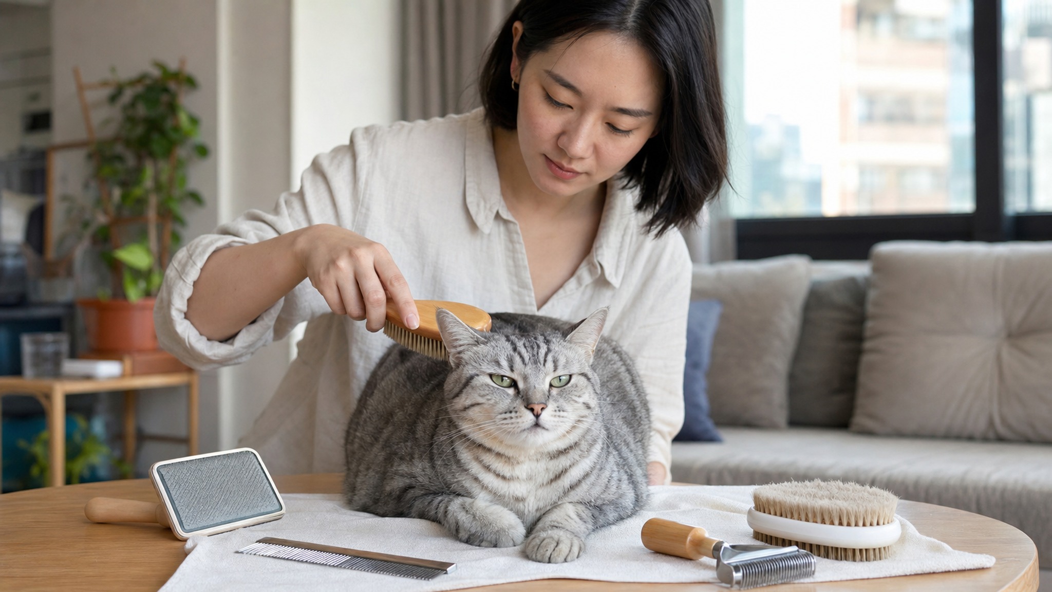 貓咪梳子怎麼選?先看廢毛、打結和皮膚敏感程度 1 貓咪梳子怎麼選?先看廢毛、打結和皮膚敏感程度