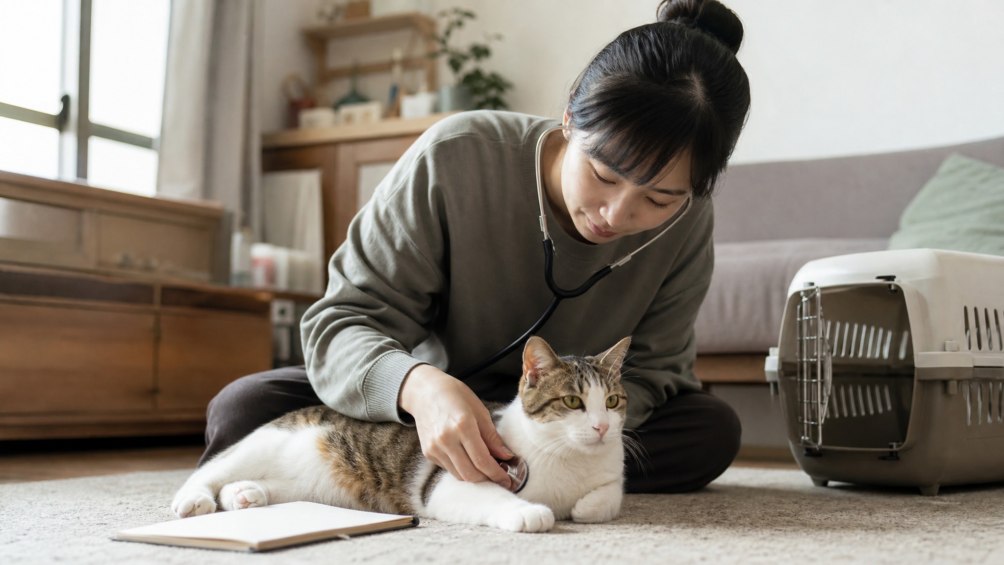 貓咪心跳怎麼量才準?居家監測前先看懂正常範圍、紀錄方式和送醫警訊 1 貓咪心跳怎麼量才準?居家監測前先看懂正常範圍、紀錄方式和送醫警訊